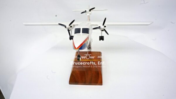 Model of Britten-Norman Trislander Air South with detailed craftsmanship.